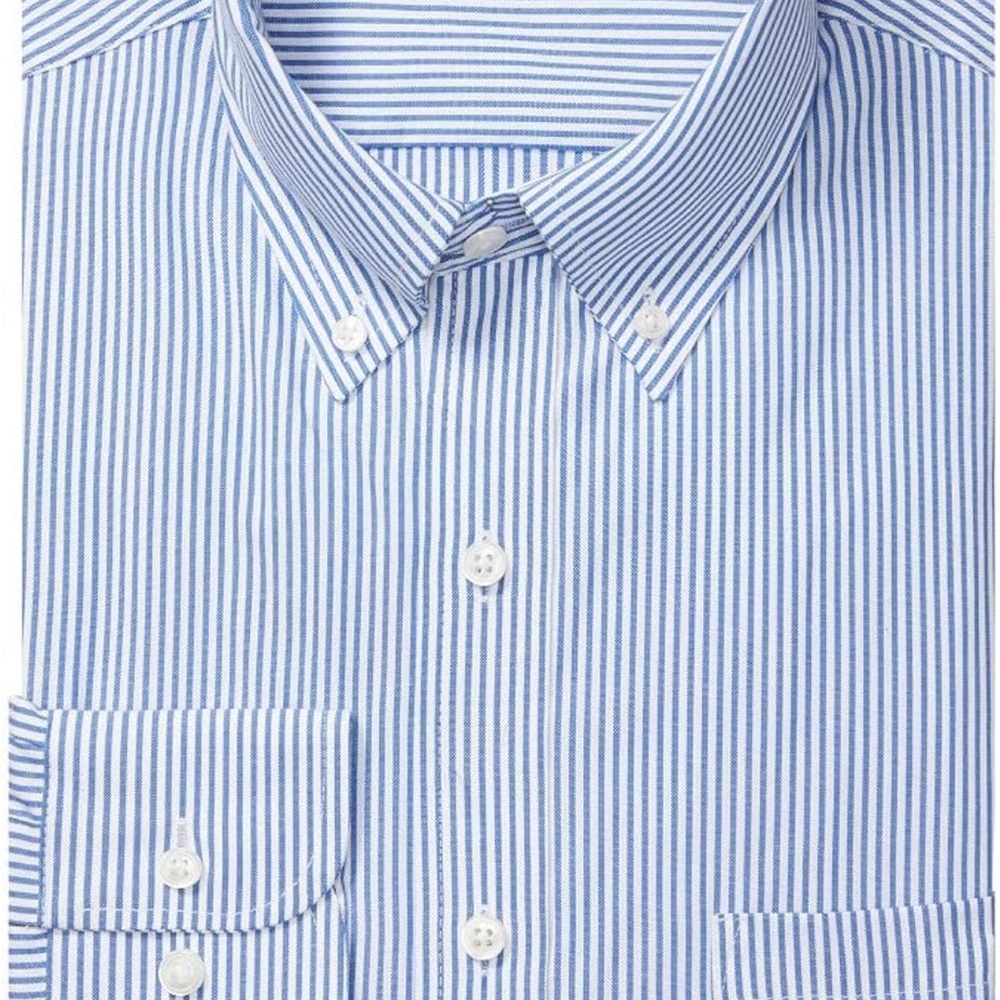 **4 for $15!** Van Heusen Blue Striped Men's Shirt
